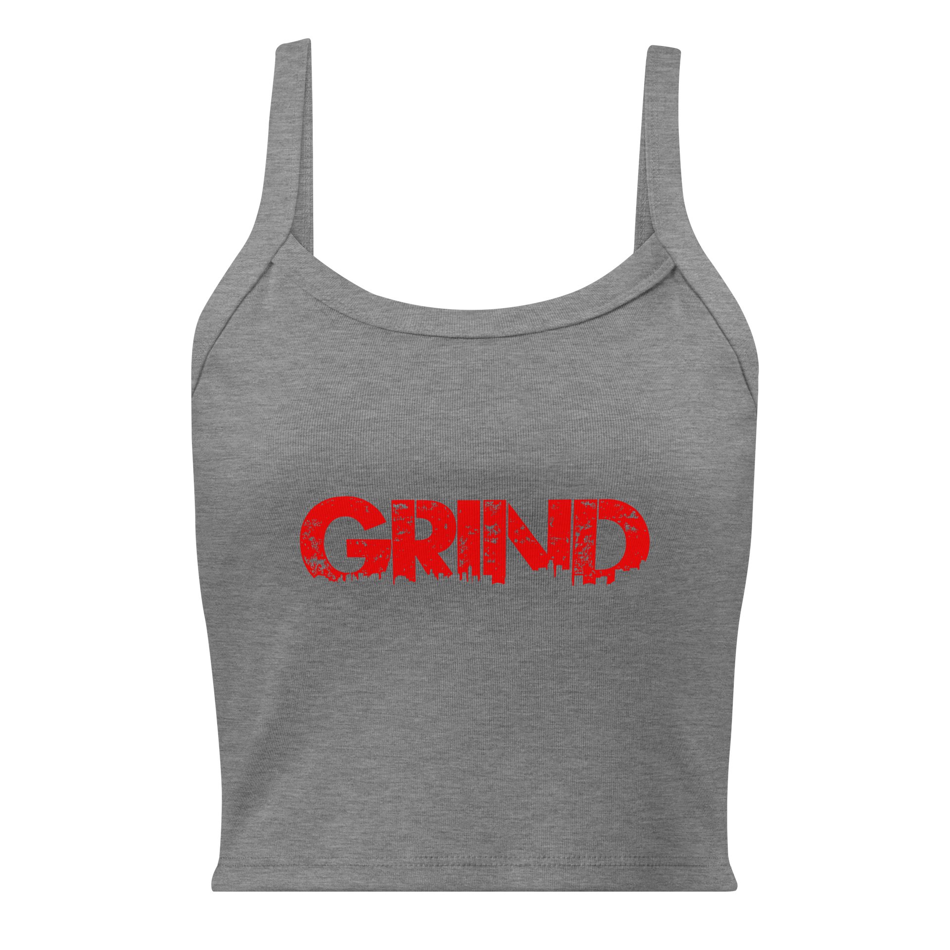 GRIND Drip Effect Ribbed Tank Top product image (3)