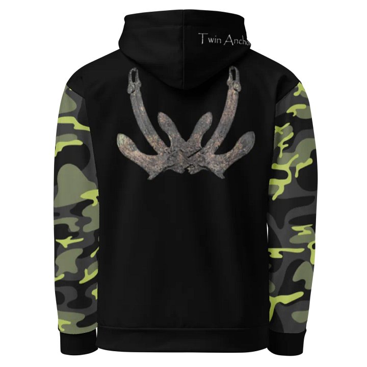 2 Anchor (Camouflage & Black) – Performance Marine Wear | Twin Anchor Apparel North Current Line product image (1)