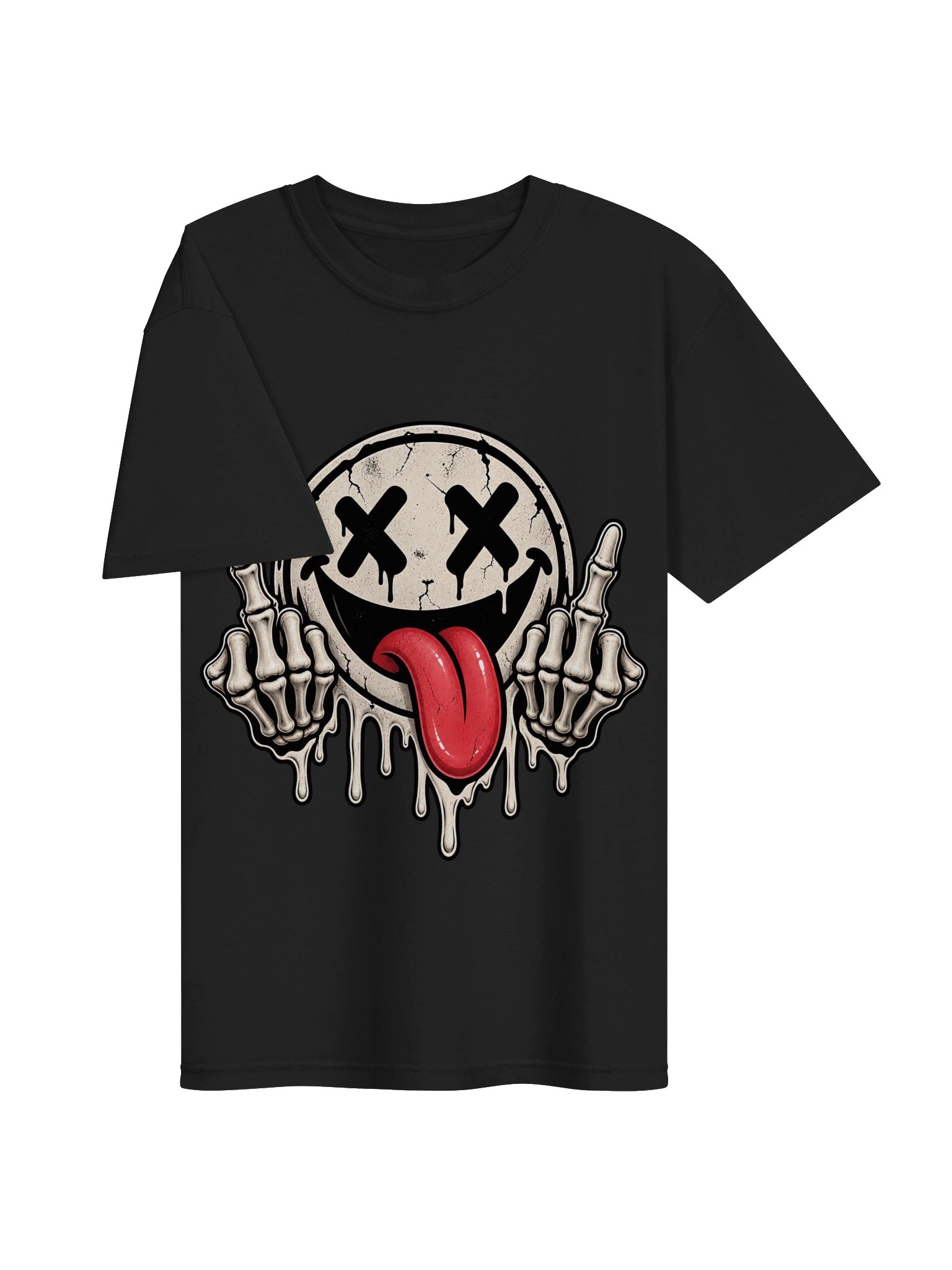 Dead Inside, Still Smiling — Rebel Smiley T-Shirt product image (28)