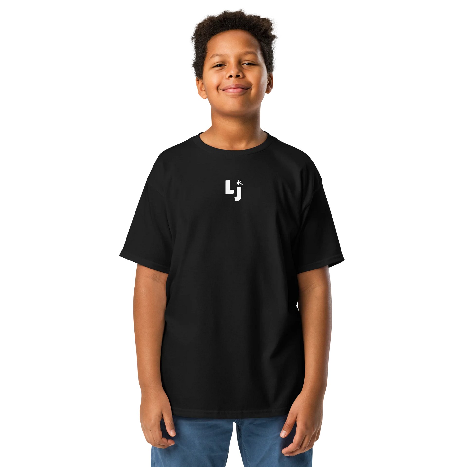 "Your Lovin' is Enough" Youth Tee in Black product image (4)
