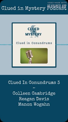 You don’t want to miss this fun mystery game show featuring three of our previous guests. Thank you, @colleengleason, @reagan...