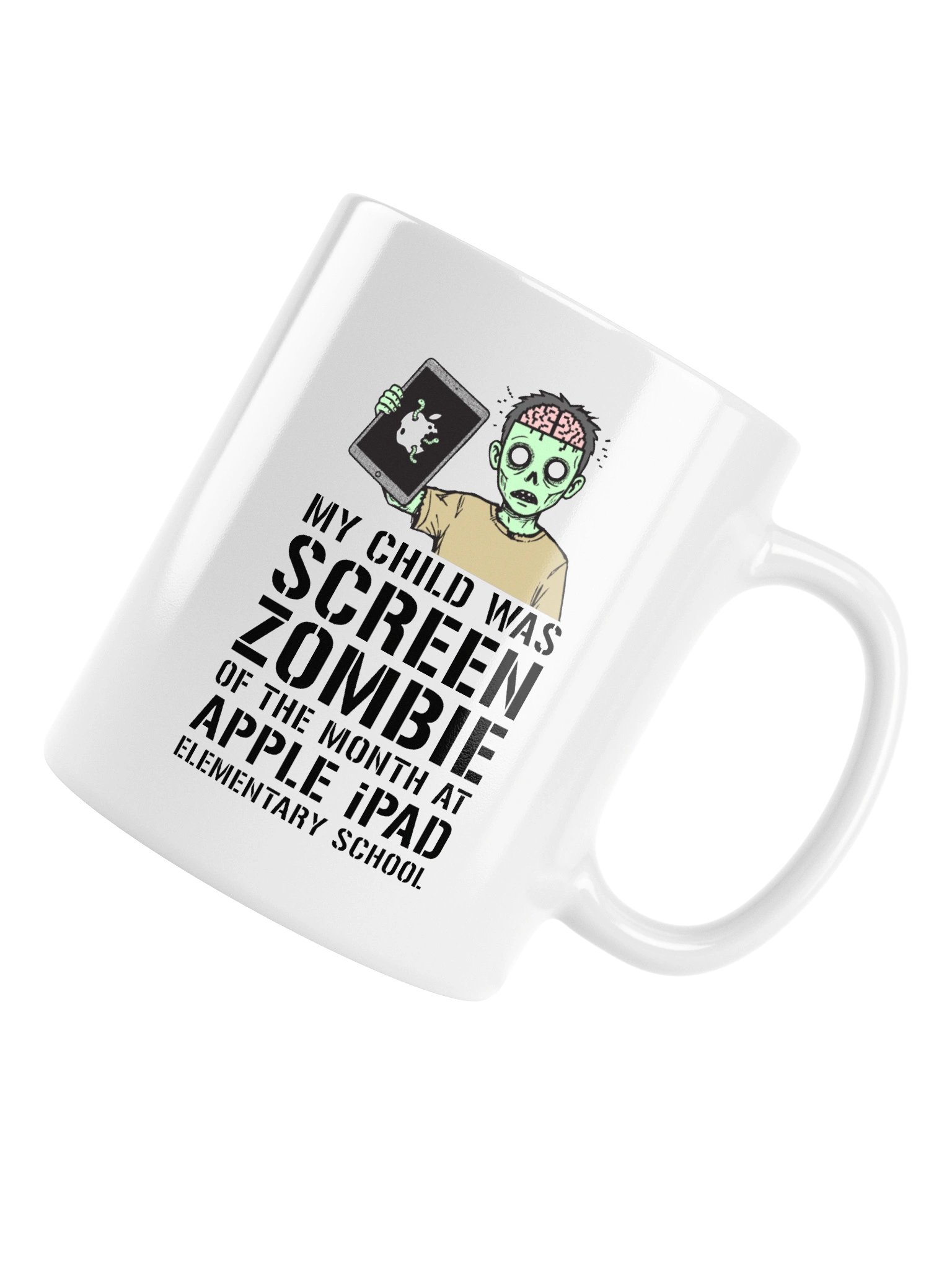 iPad Screen Zombie White Mug product image (17)