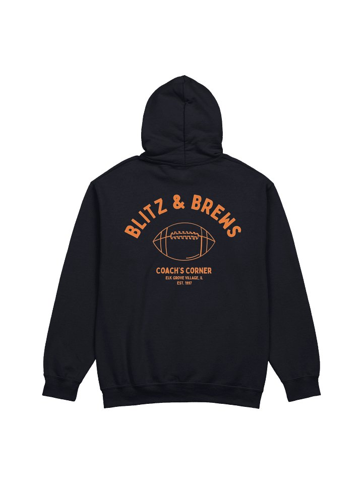 Blitz & Brews Hoodie Navy / Orange product image (6)