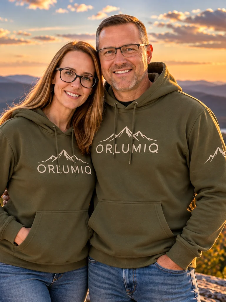 ORLUMIQ Signature Mountain Hoodie | Premium Unisex Pullover product image (2)