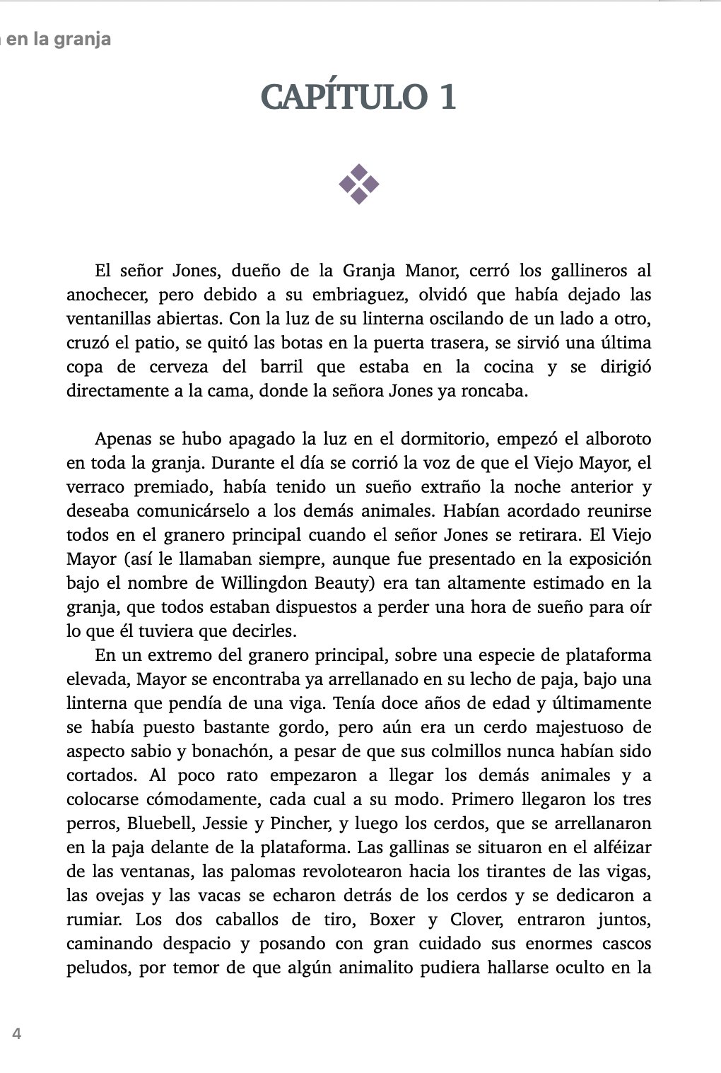 Rebelión en la granja de George Orwell E-book product image (2)