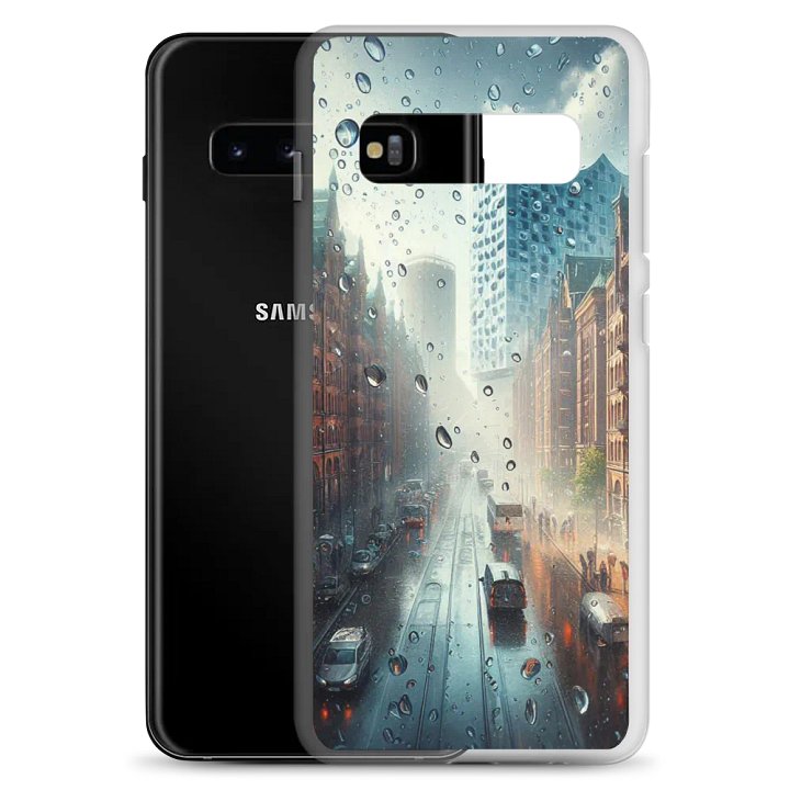 Urban Rain Samsung® Clear Case | AI Design product image (8)