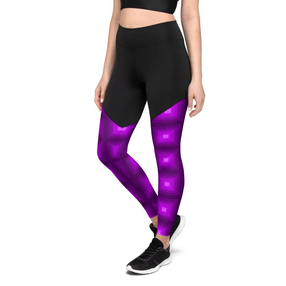 Purple 3D Gradient Squares product image (4)