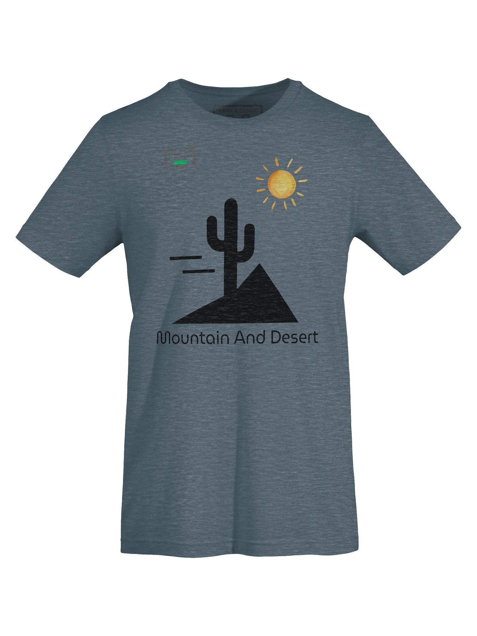 Mountain and Desert Tee - M-Art & Design product image (7)
