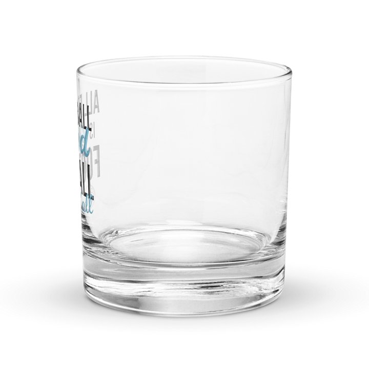 All Football is Good Football Y'all Rocks Glass product image (2)