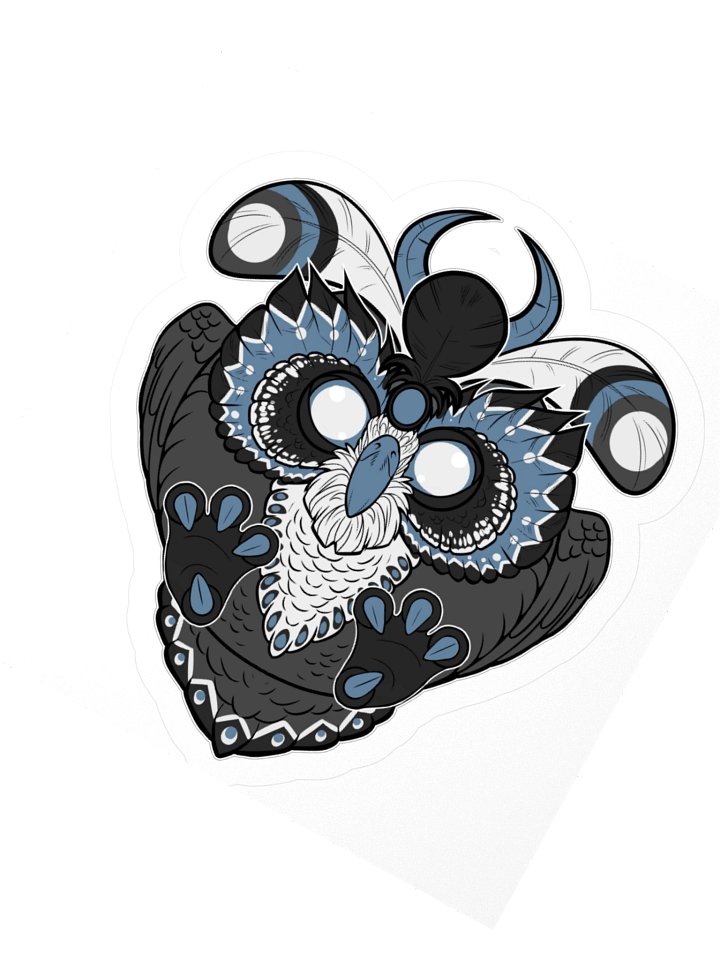 Foggy Owl Stickers product image (6)