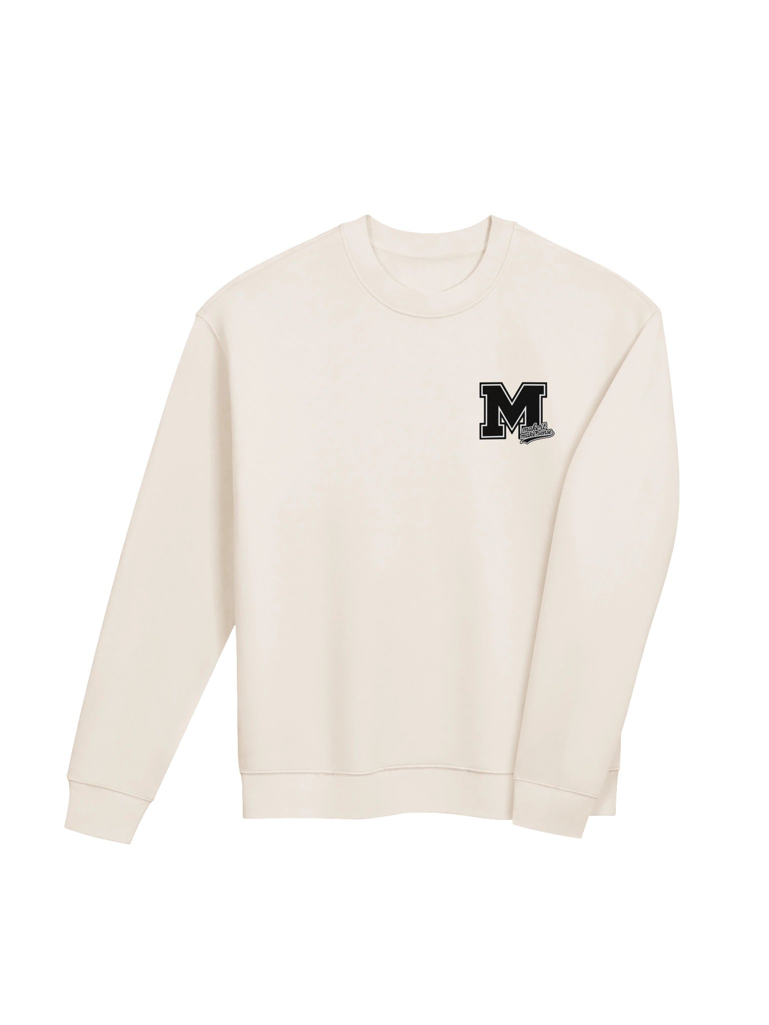 MIMS Black Varsity Logo Crewneck product image (4)