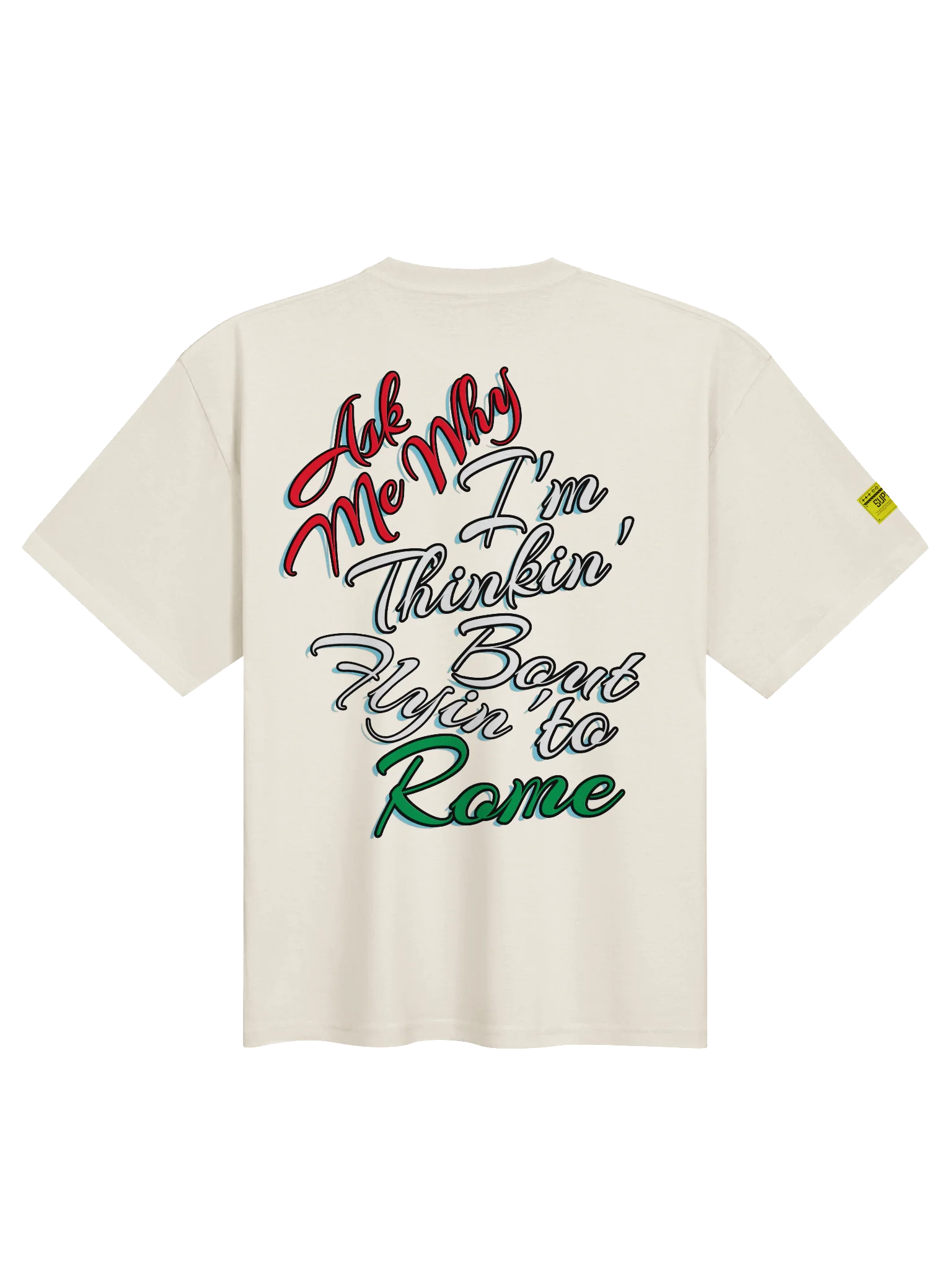 ROME OVERSIZED GRAPHIC TEE product image (2)
