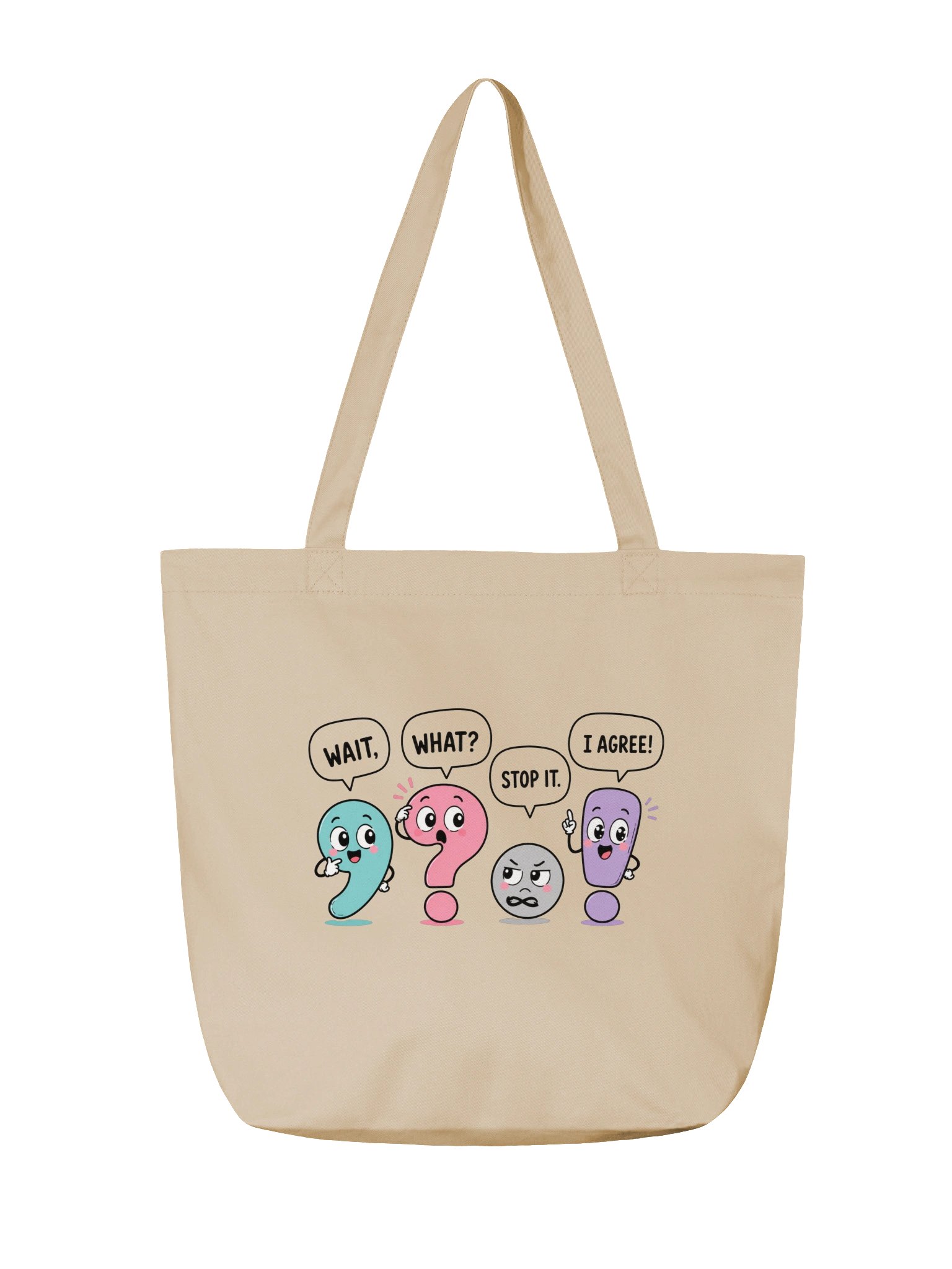 English Teacher Grammar Punctuation Squad Tote Bag product image (2)