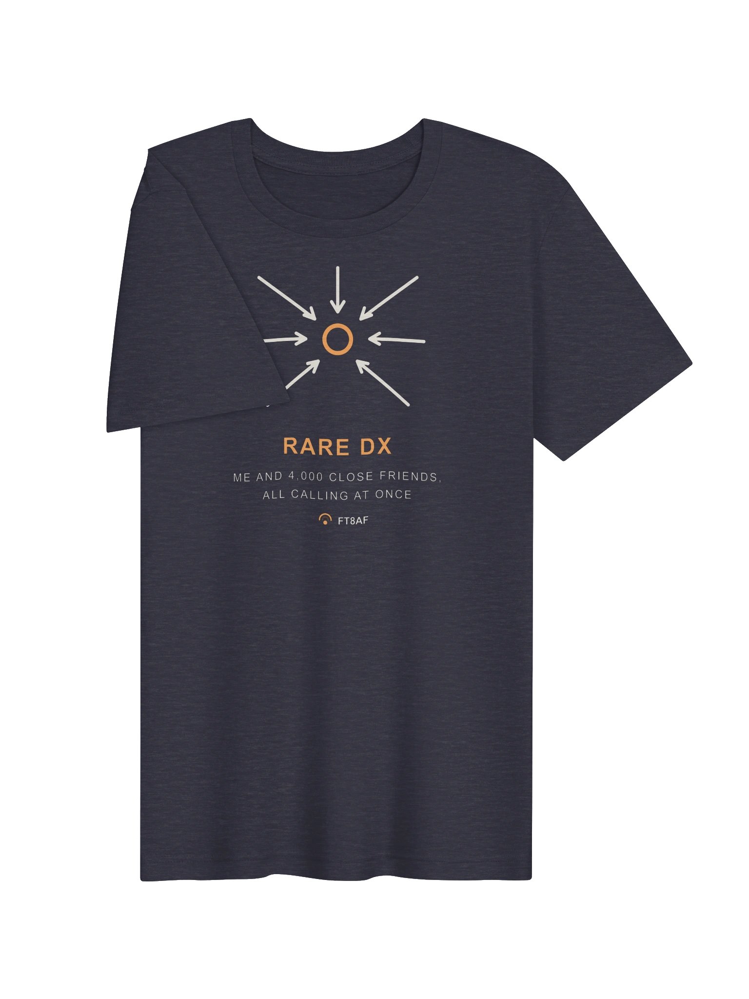 Rare DX Pileup FT8 Shirt product image (3)