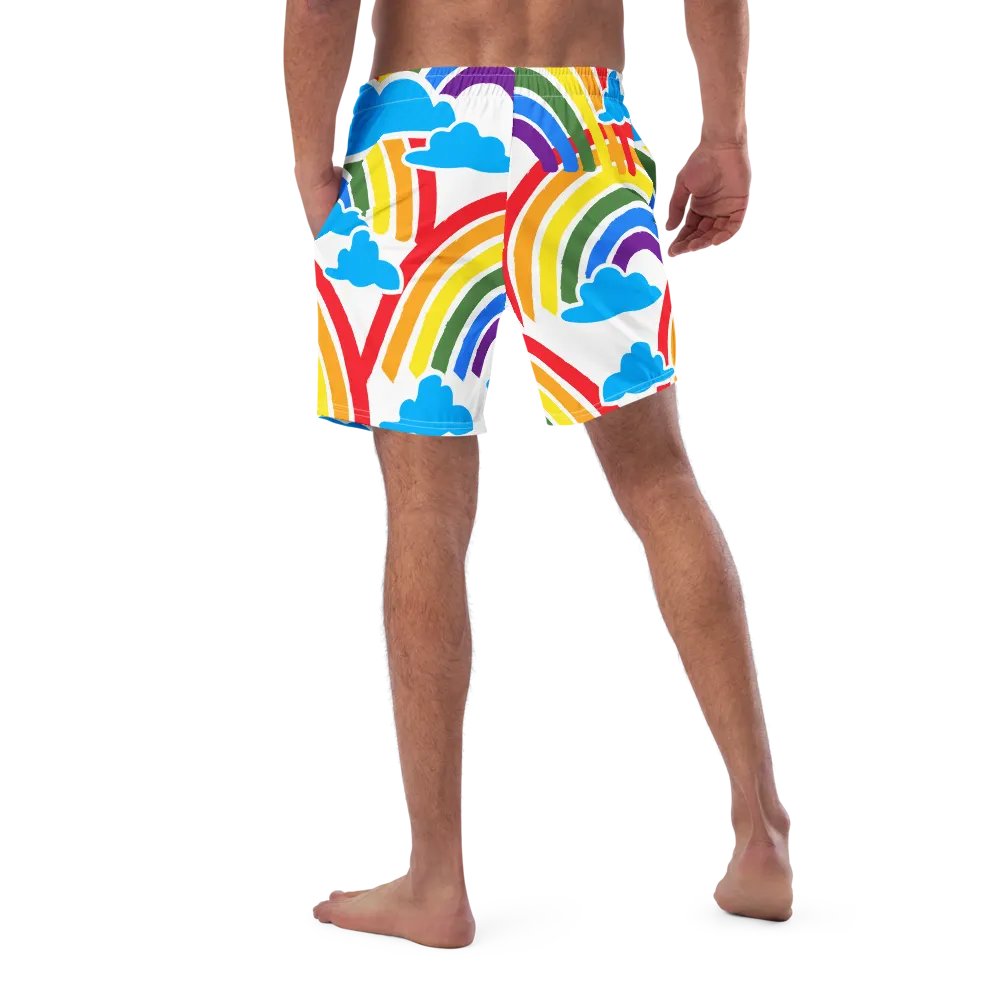 Rainbow Delight Swim Trunks product image (5)
