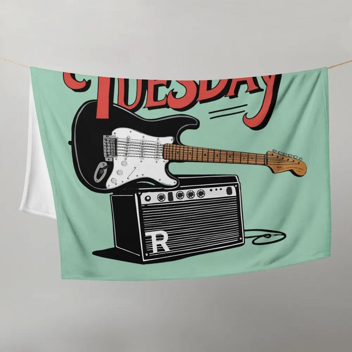Rowdy Tuesday - Throw Blanket product image (2)