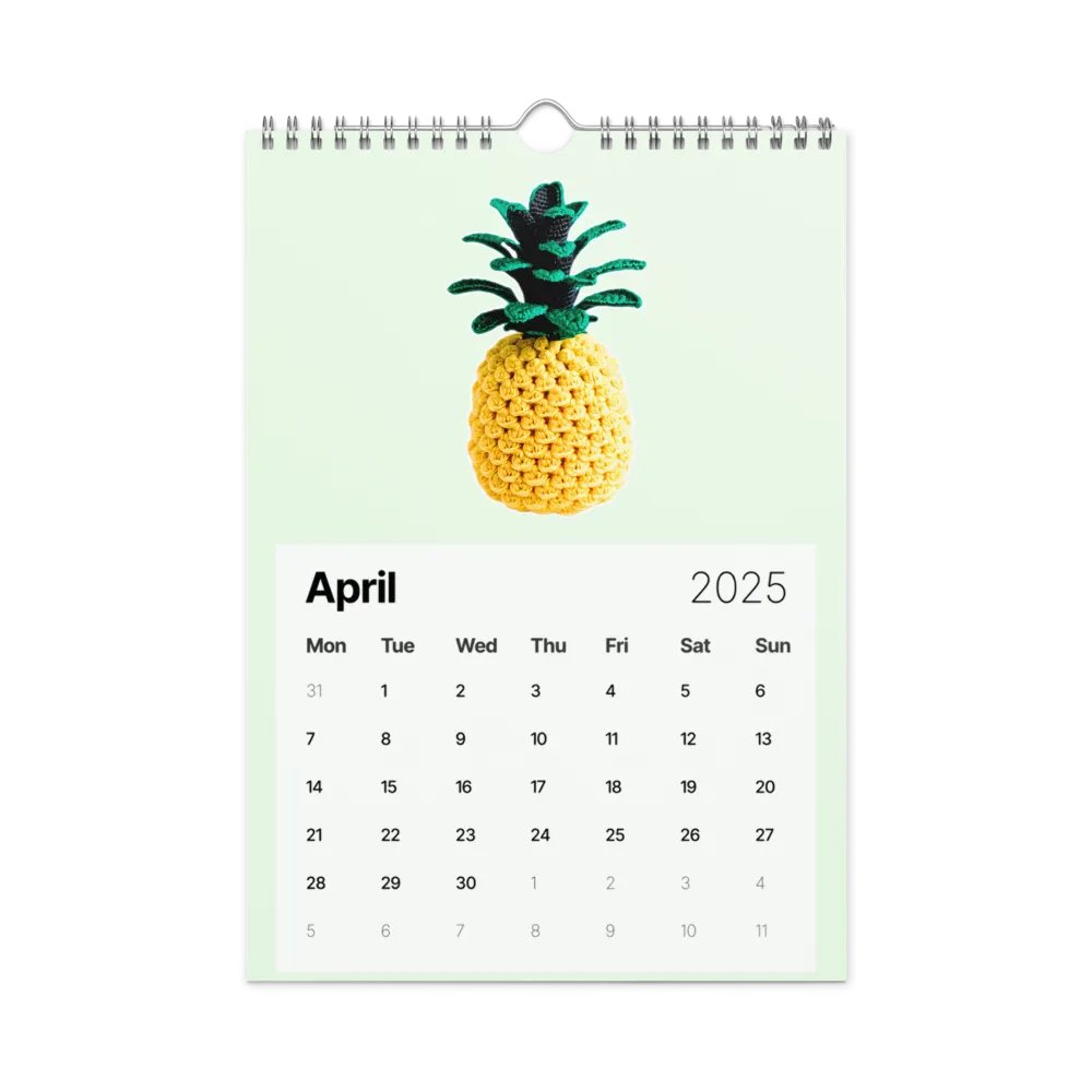 CozyAvocado's Healthy 2025 Calendar Fruity Edition product image (5)