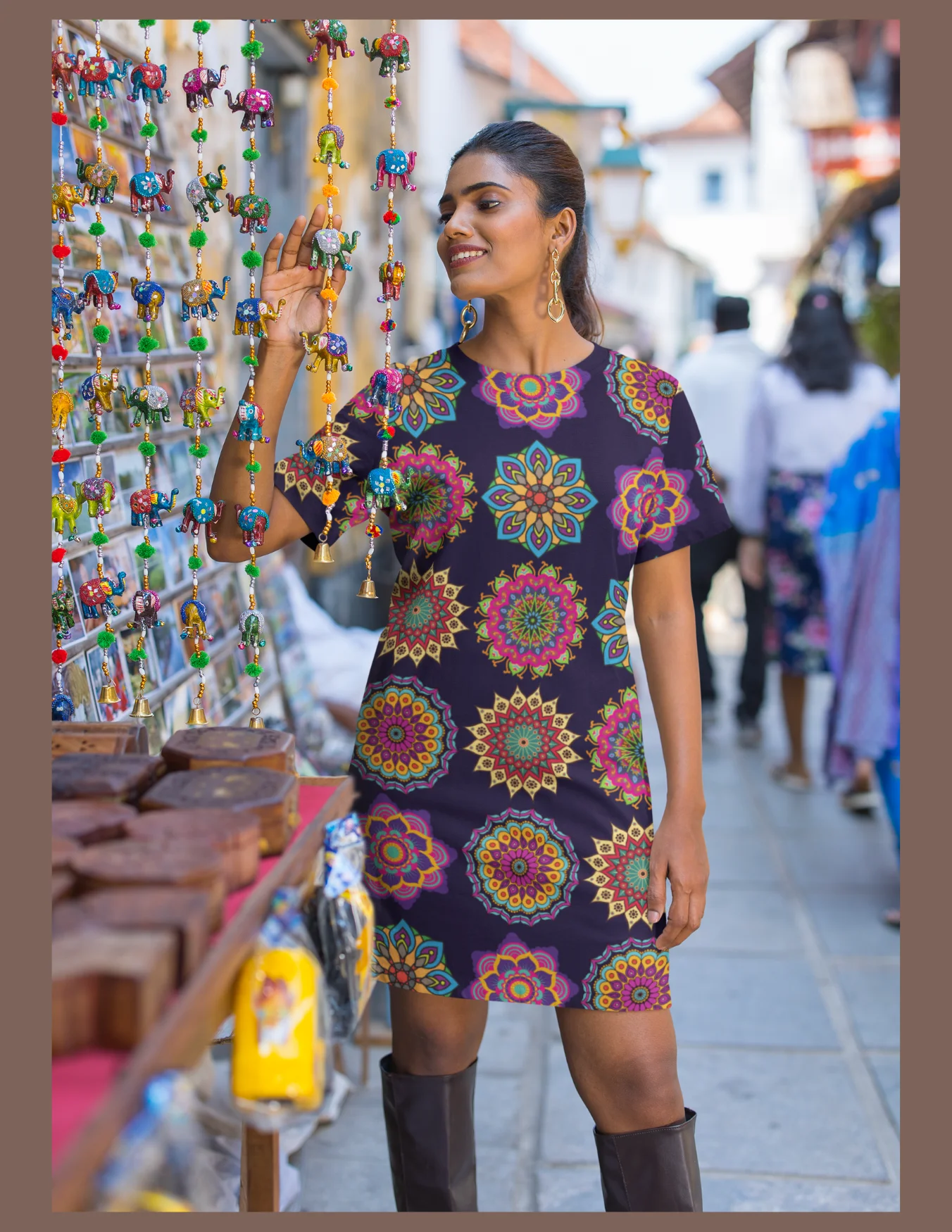 Kaleidoscope Mandala T Dress product image (1)