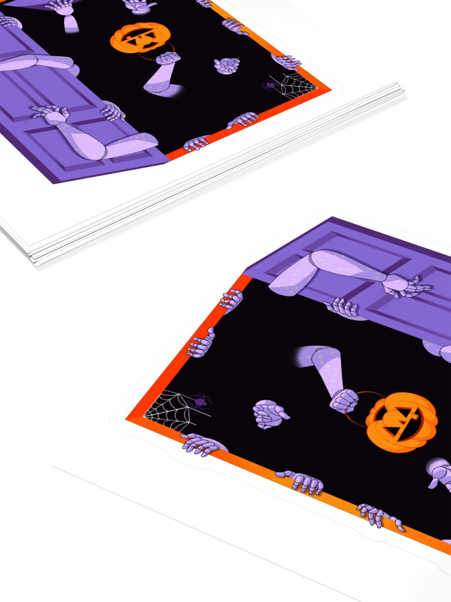 "Porcelain Hands" Trick-or-Treat Sticker product image (10)