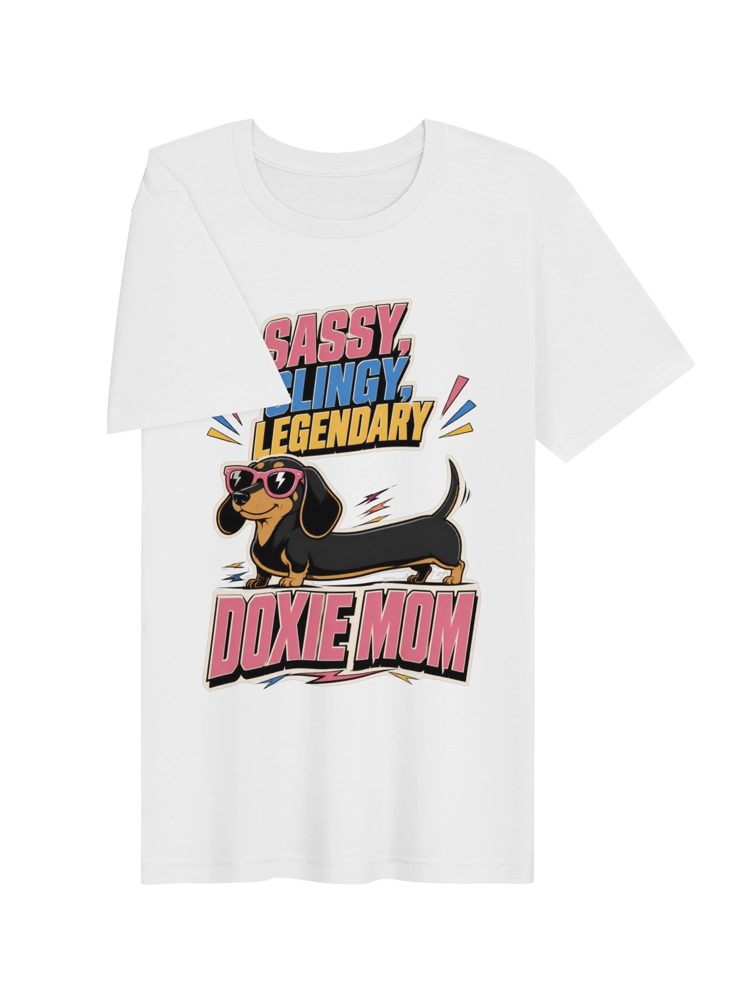 Funny Sassy Doxie Mom T-Shirt product image (78)