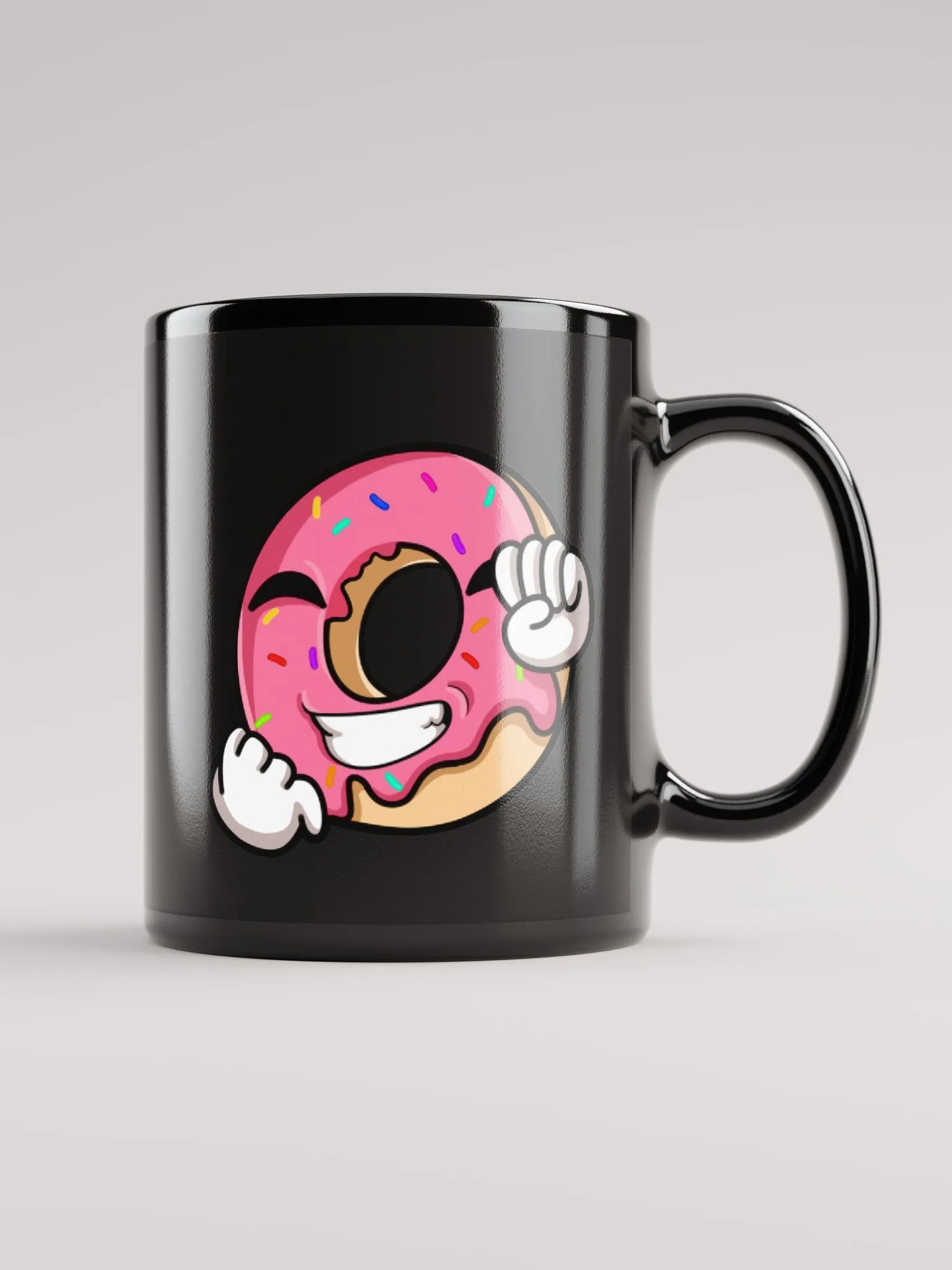 Donut Mug Black product image (1)