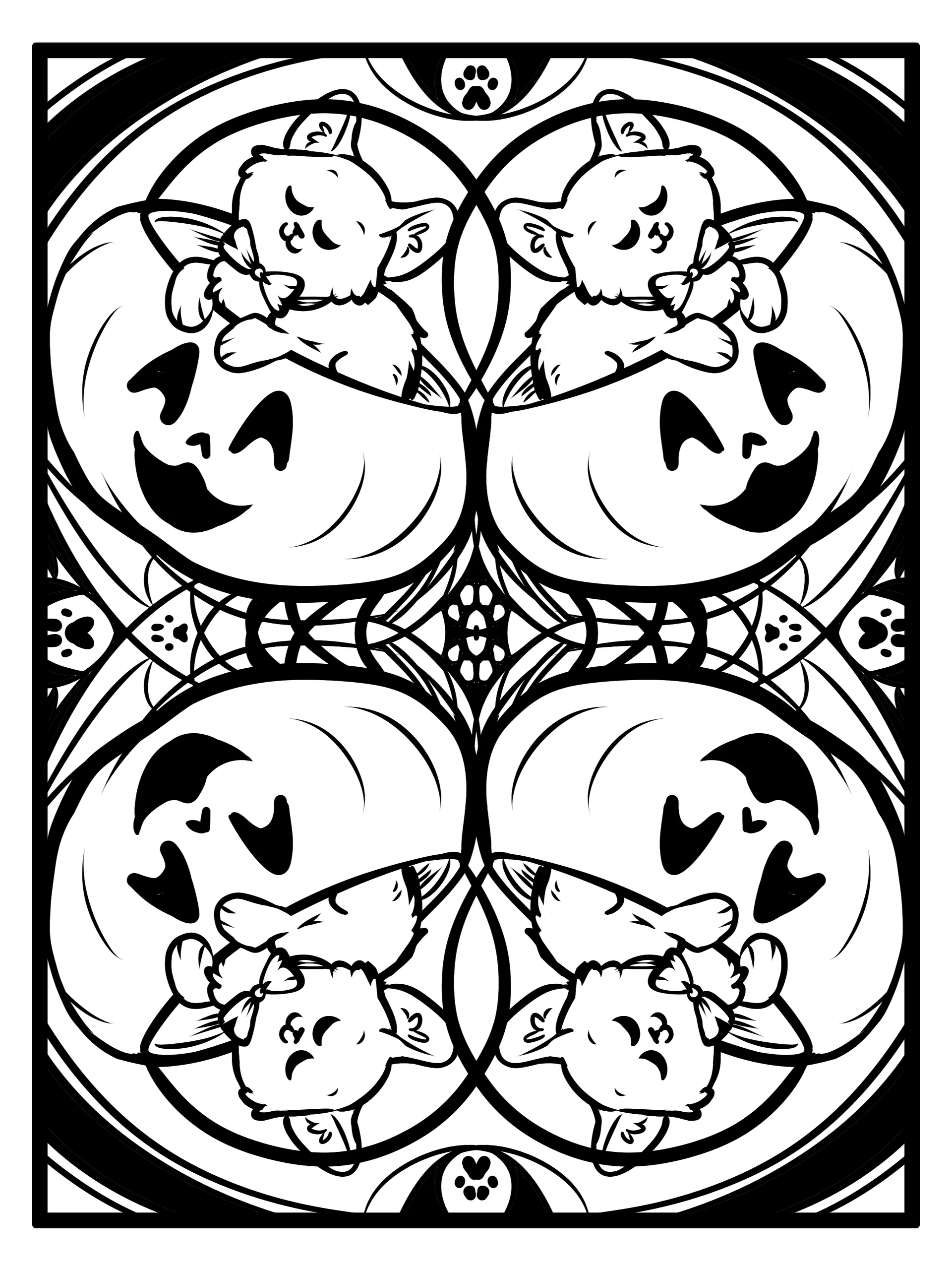 Halloween Pets - Coloring Pages product image (4)