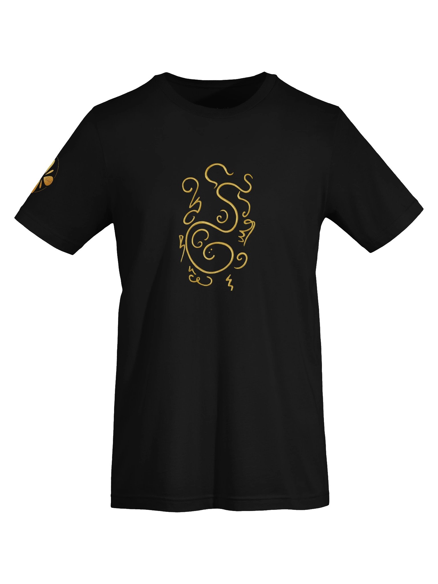 Golden Galactic Swirl Tee ~ I Am Beautiful Edition product image (5)