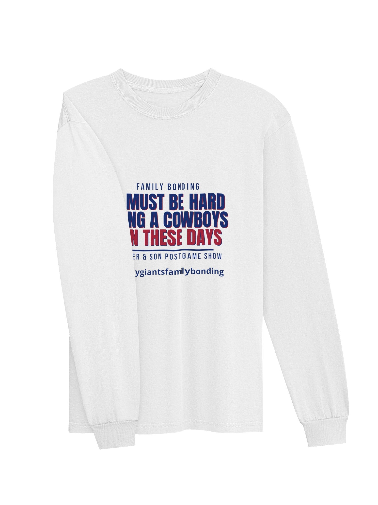 2026 It Must Be Hard to Be a Cowboys Fan These Days - Team Vintage Comfort: Family Bonding Long Sleeve Shirt product image (5)