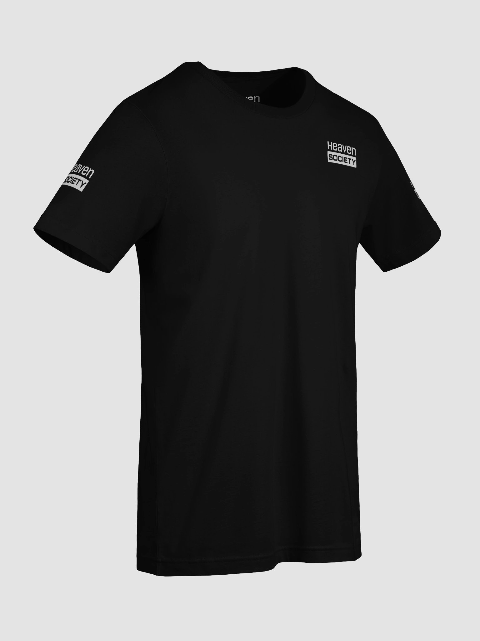 Heaven Society Black Logo T-Shirt 2026 product image (9)