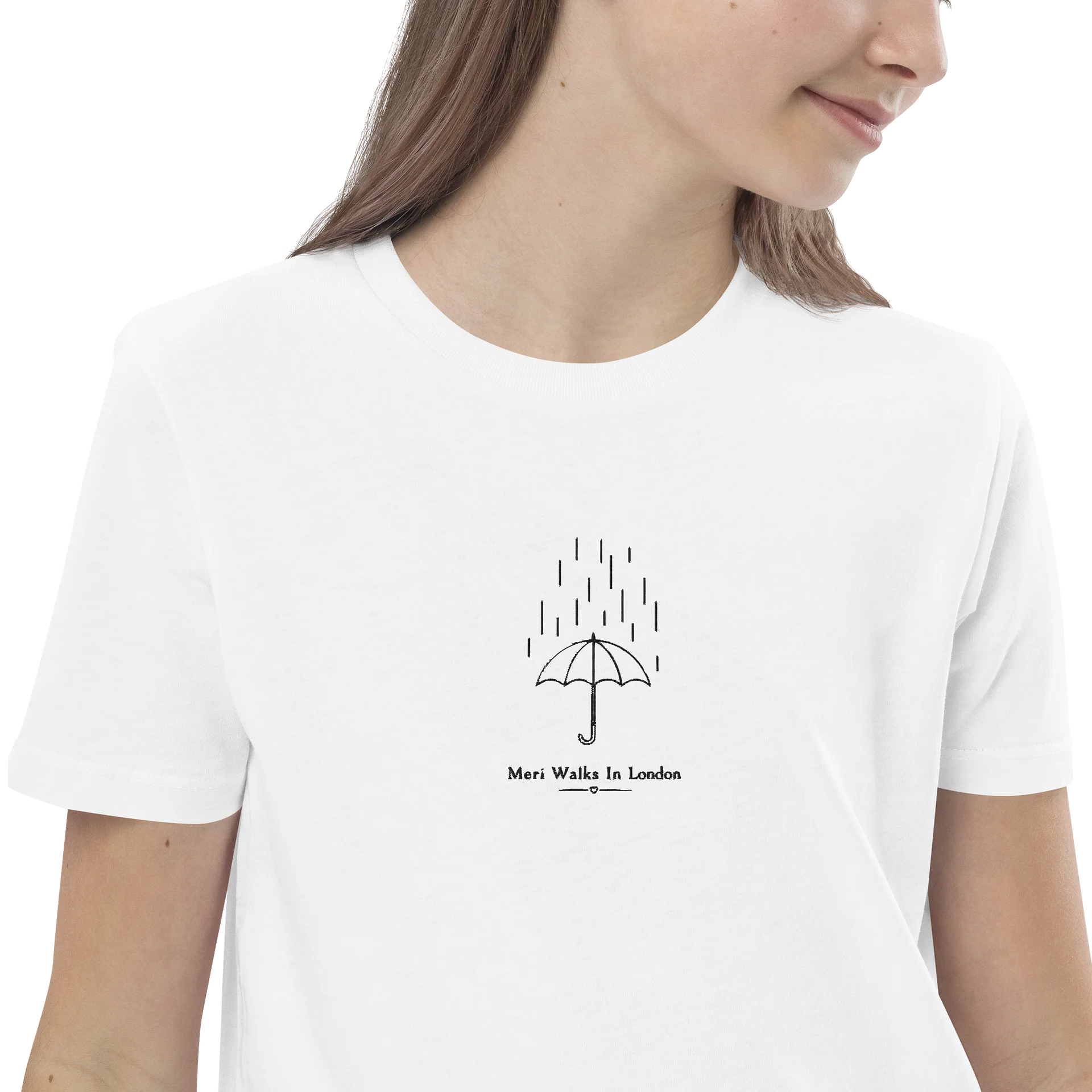 Stanley/Stella Organic Cotton Kids T-Shirt - Minimal Umbrella Design product image (11)