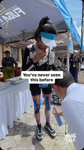 I bet you’ve never seen this before. Witnessed at Gongga Glacier Extreme in China - this is the race leader Ying Li

#KailasF...