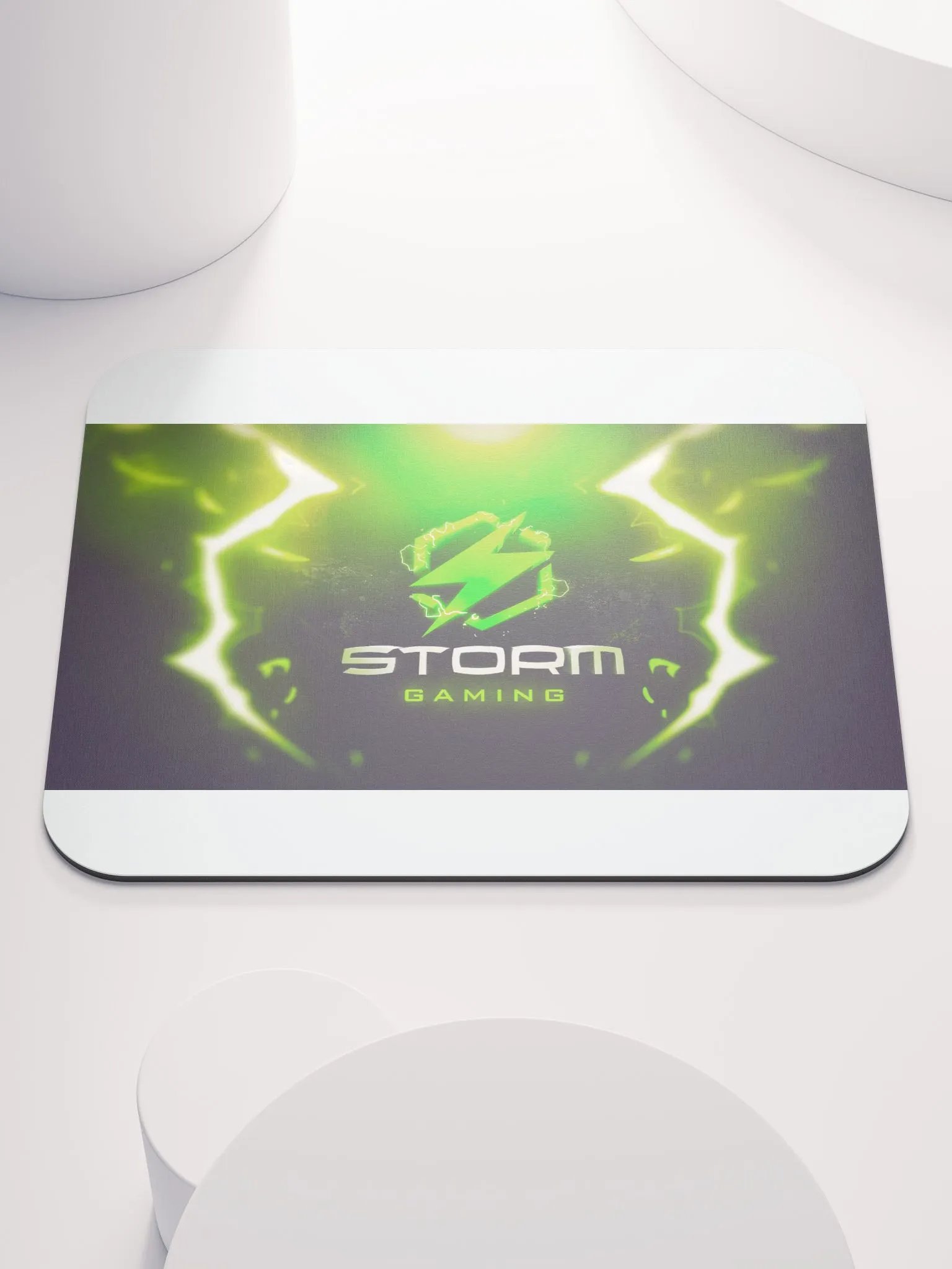 Lightning Strike Storm Gaming Clan Mouse Pad product image (1)