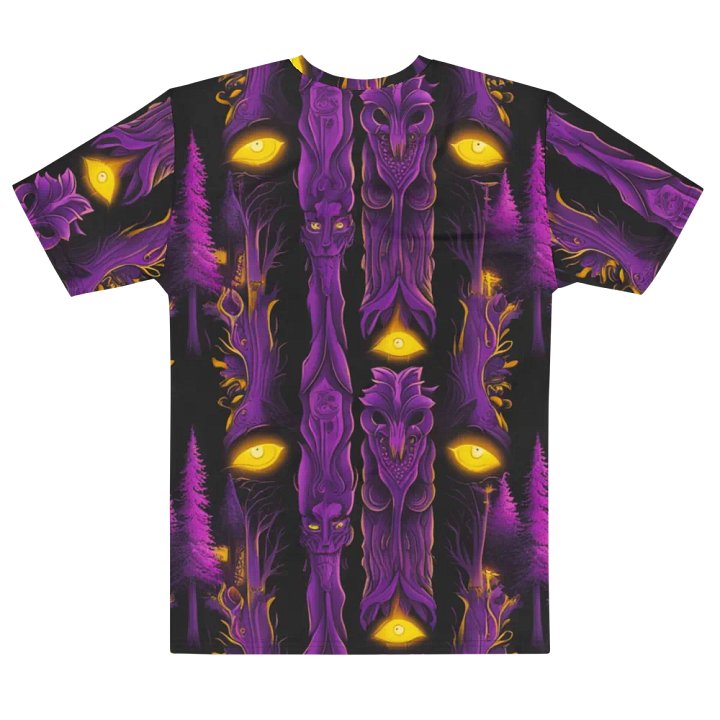 Haunted Forest Glowing Eyes T Shirt product image (2)