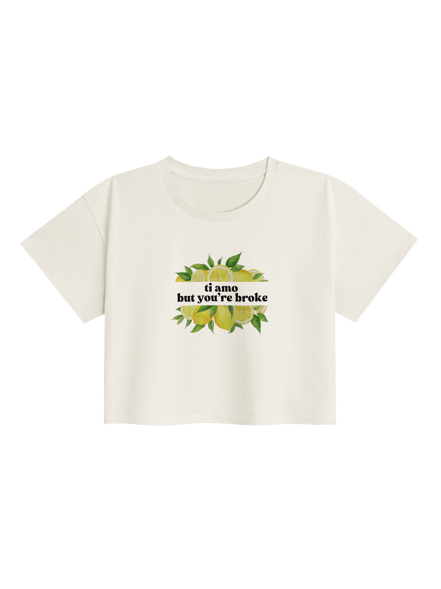 "Ti Amo But You're Broke" Crop Top product image (13)