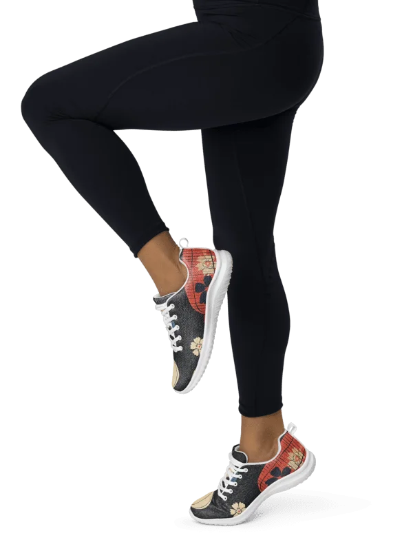 Japanese Lantern Women's Athletic Shoes | Traditional Festival Art Sneaker product image (5)