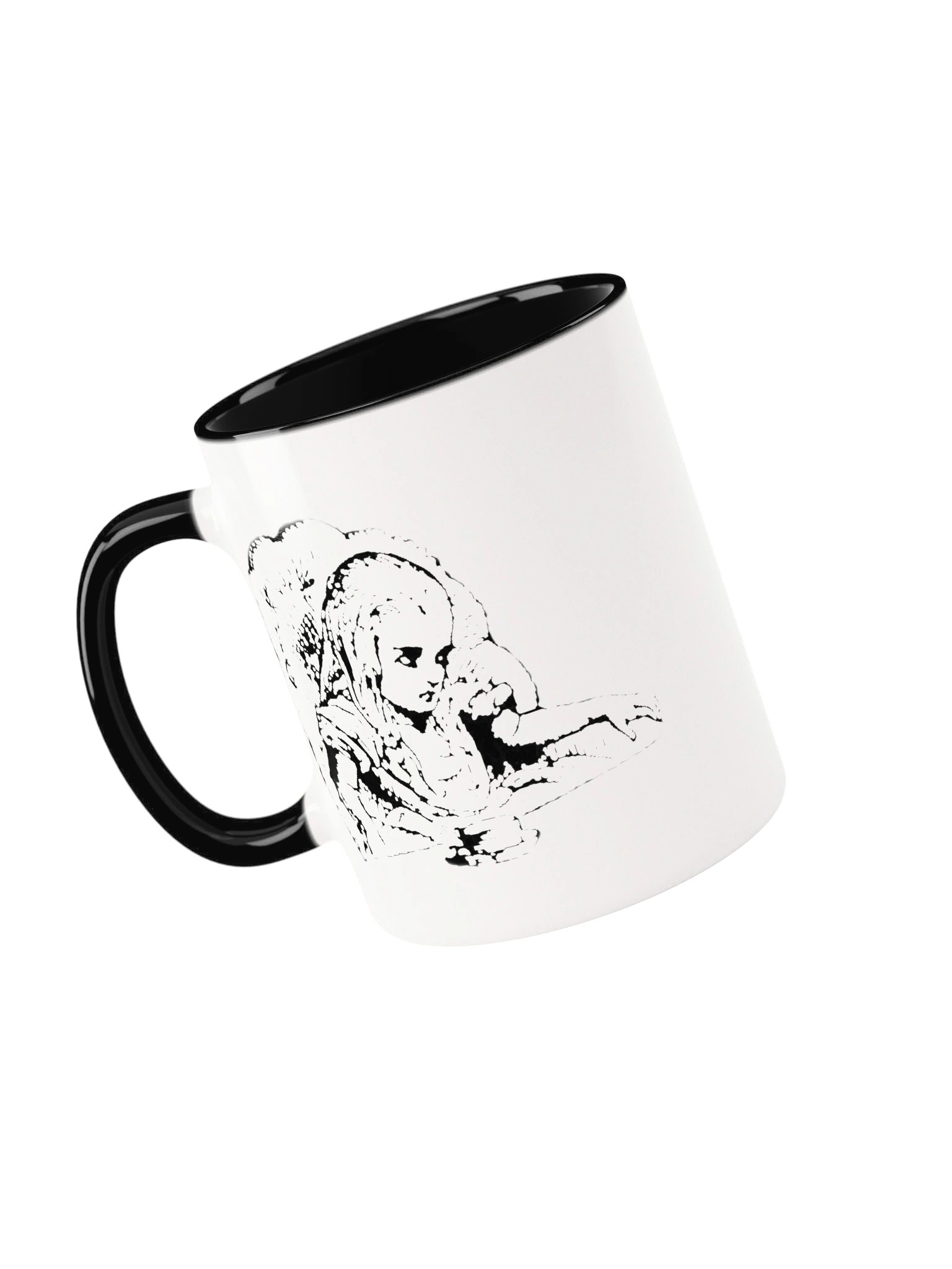 Tea Party Alice + Extremely Curious and Even More Skeptical Coffee Mug product image (1)