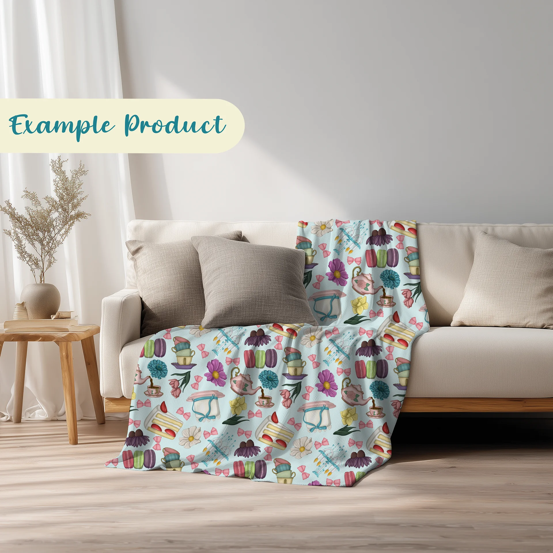 Graden Tea Party Seamless Pattern product image (3)