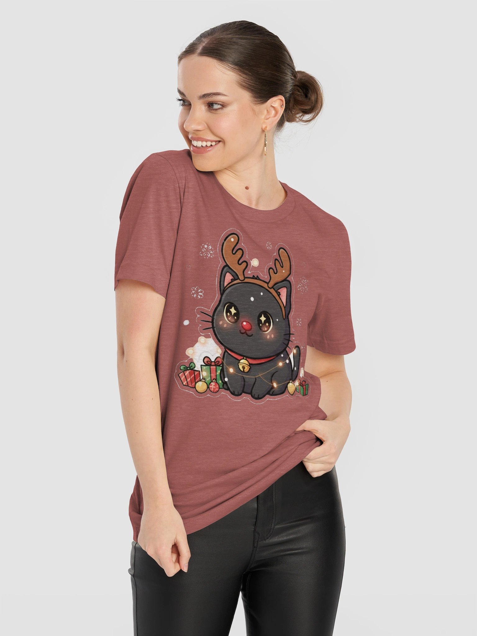 Reindeer Cat Tee product image (111)