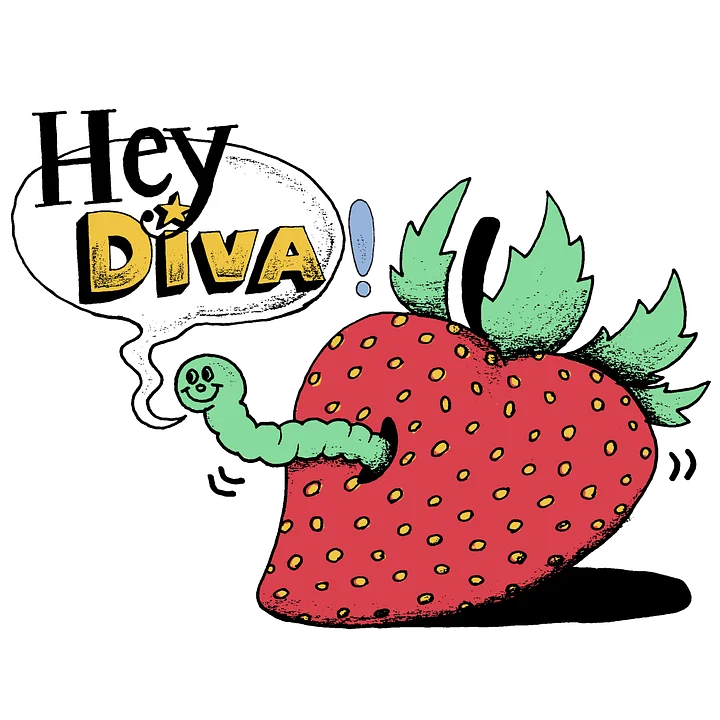 HEY DIVA STICKER product image (1)