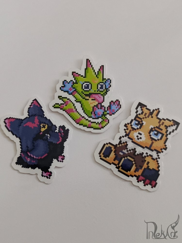 Digital Critter Vinyl Sticker** product image (1)