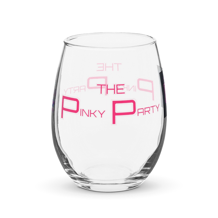 KDIPtv Pinky Party Wine Glass product image (2)