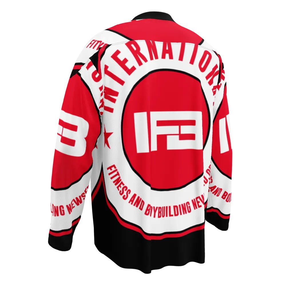 IFBNewsfeed.Org's All-Over Print Recycled Hockey Fan Jersey product image (4)