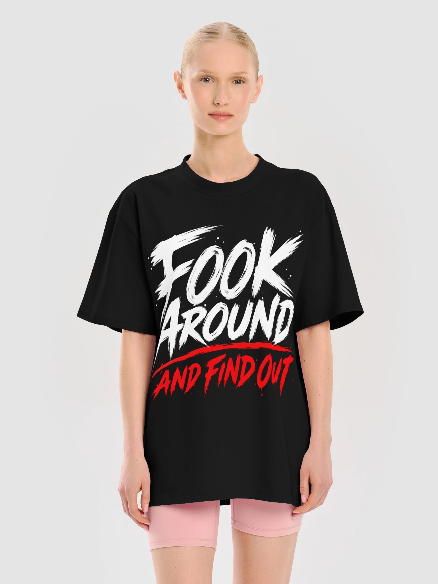 Fook Around and Find Out Heavy Fashion Tee product image (8)