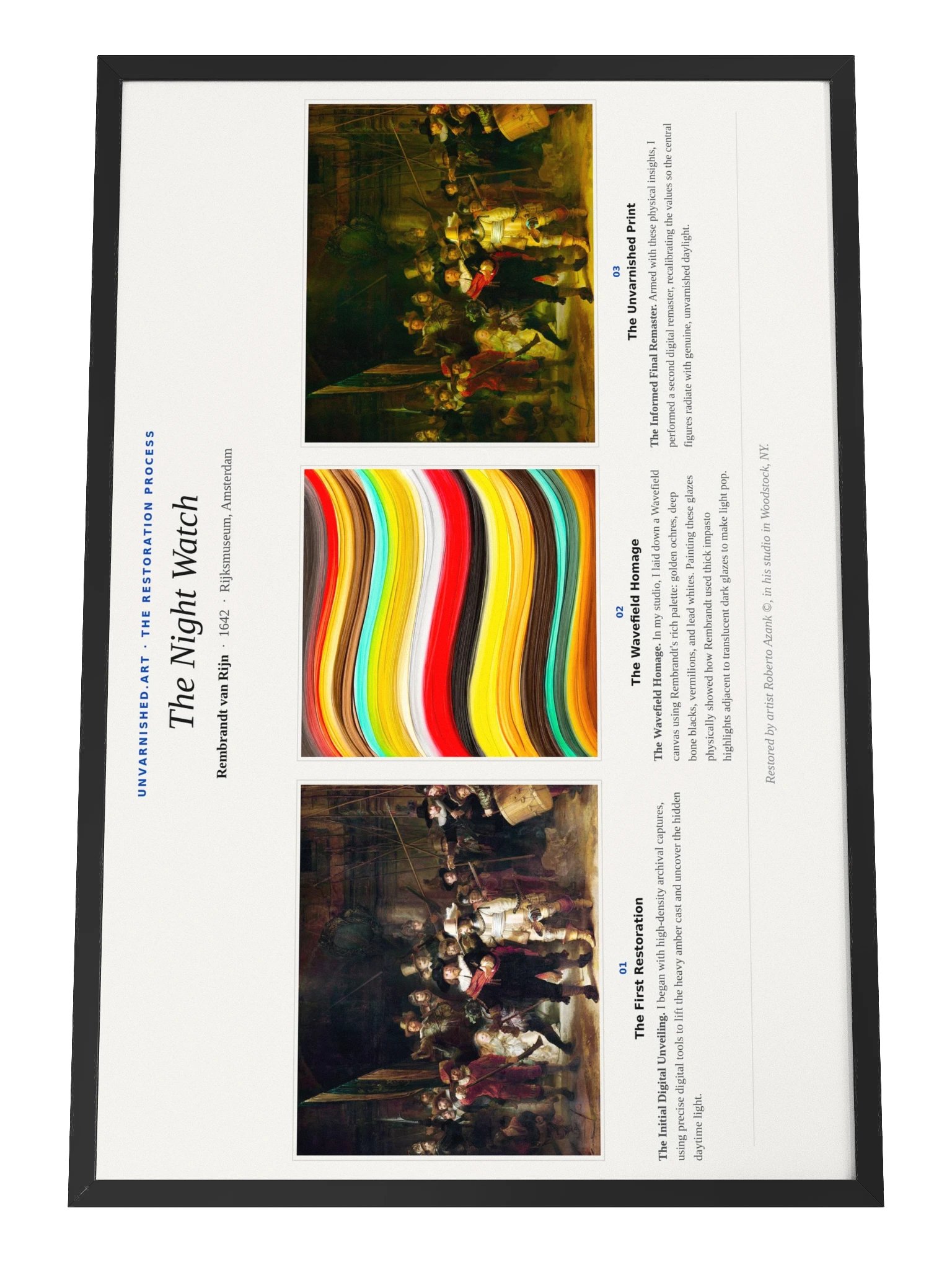 The Night Watch — Framed Process Poster product image (1)