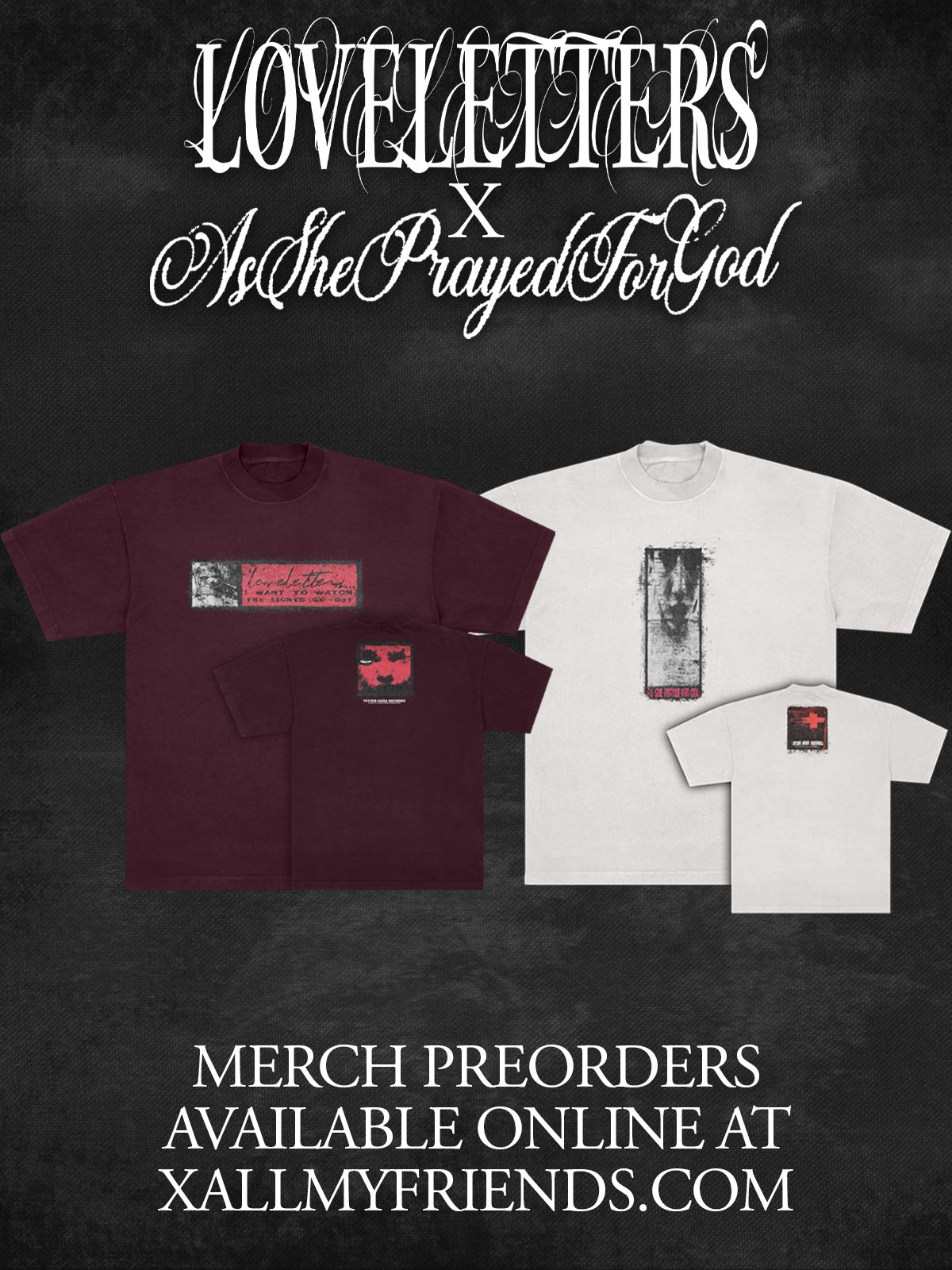 LOVELETTERS X ASSHEPRAYEDFORGOD 'SPLIT' BUNDLE product image (1)