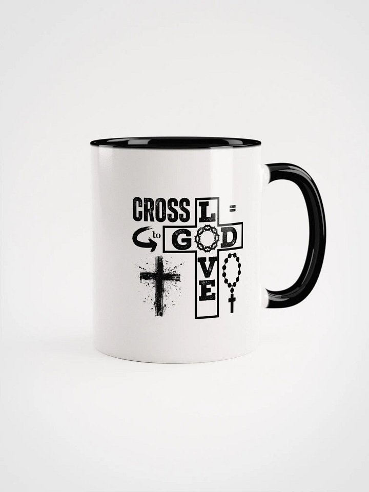 Cross Equal To God Love Ceramic Mug product image (1)