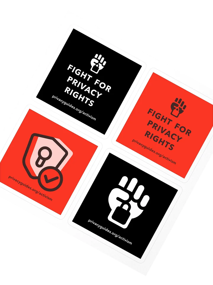 Fight for Privacy Rights - Sticker Sheet product image (2)