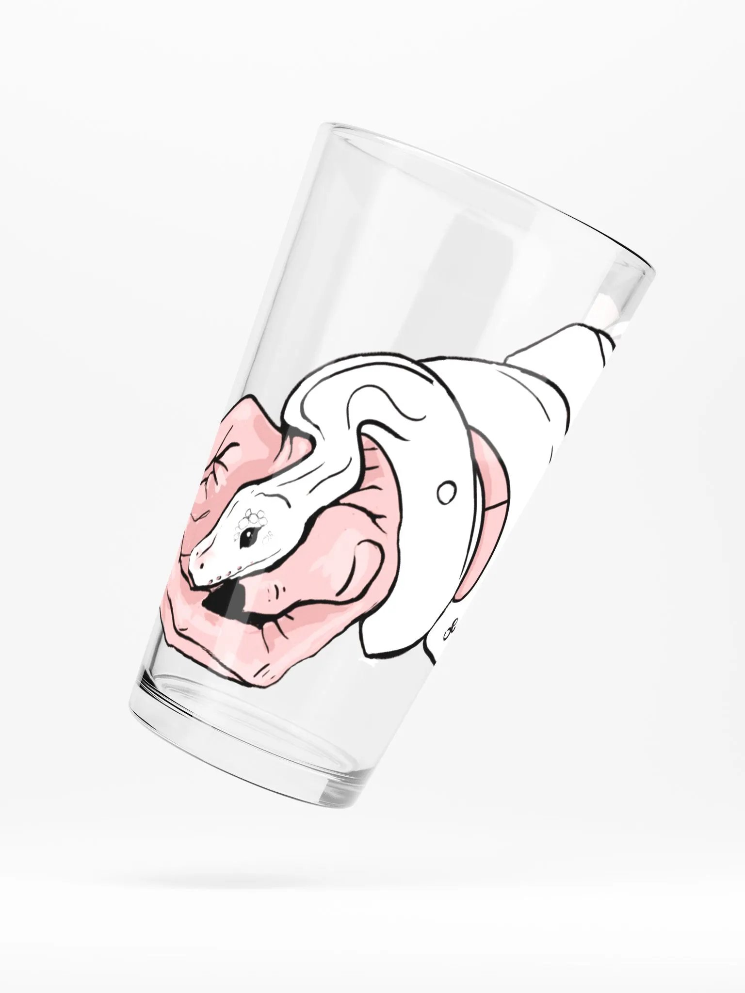 Ball Python Pint Glass product image (5)