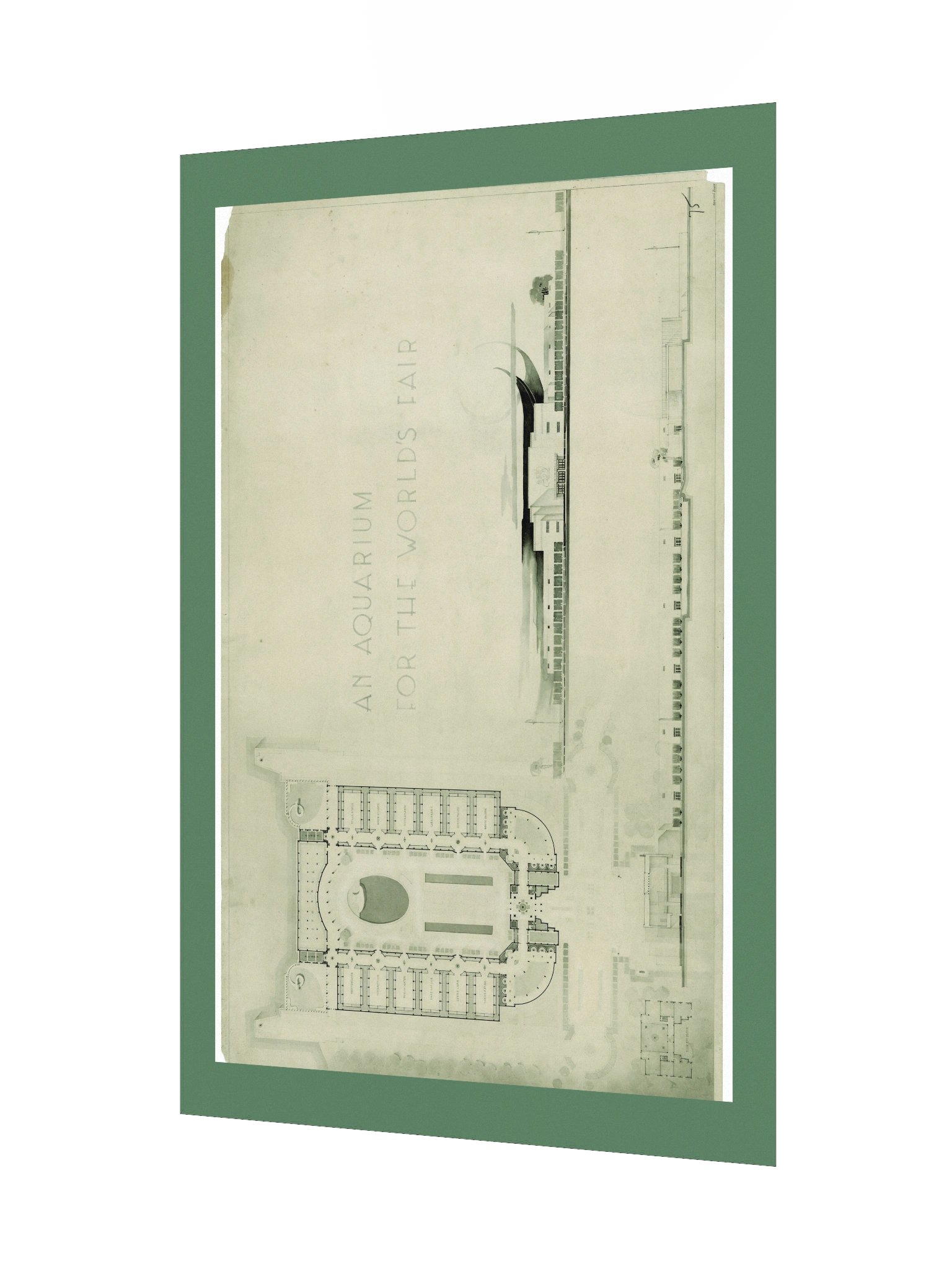 AN AQUARIUM FOR THE WORLD'S FAIR (12x18) product image (3)