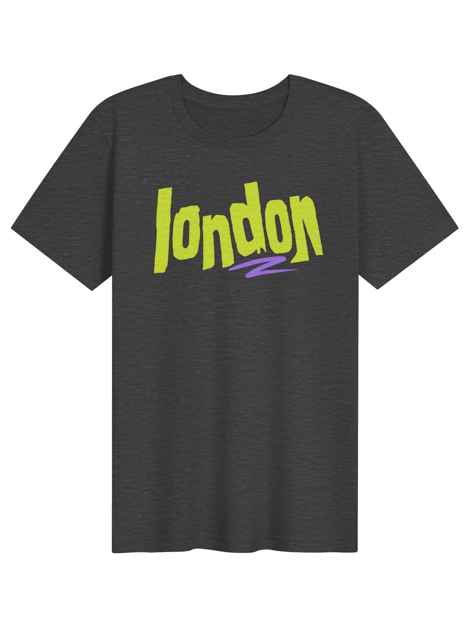 London Yellow Scribble Tee product image (1)